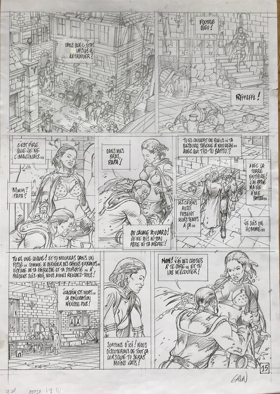 Grun, La conjuration d'opale tome 3 - planche 15 - Comic Strip