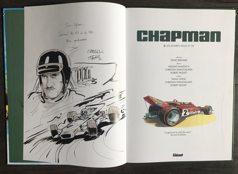 Chapman par Christian Papazoglakis - Dédicace