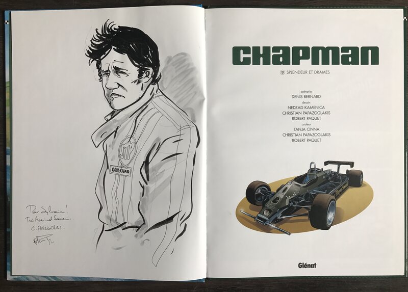 Chapman par Christian Papazoglakis - Dédicace