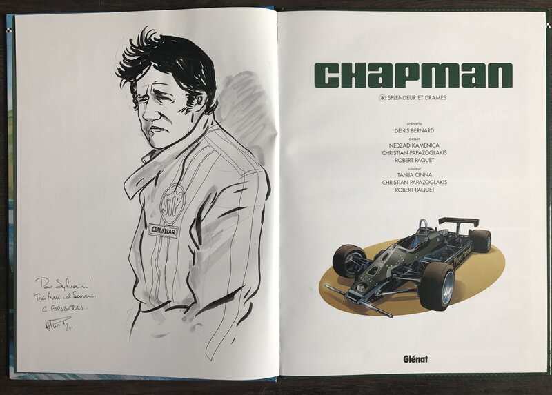 Chapman by Christian Papazoglakis - Sketch