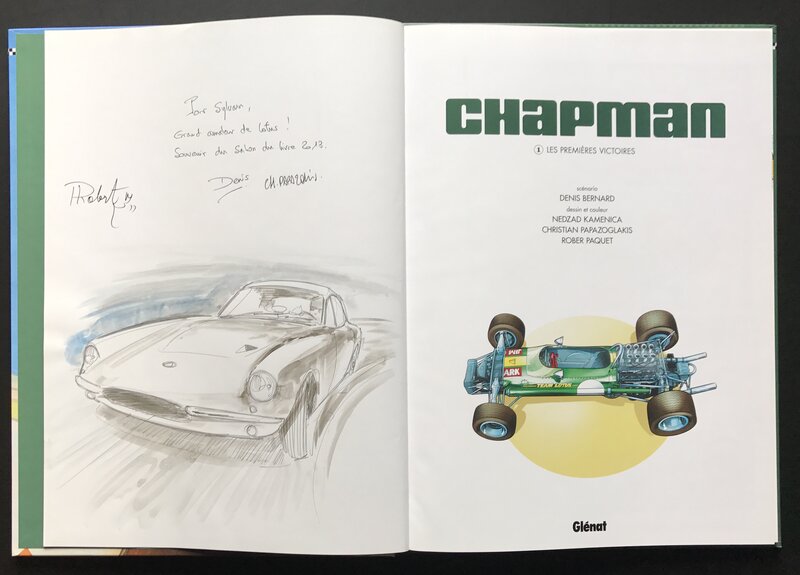 Chapman par Christian Papazoglakis - Dédicace