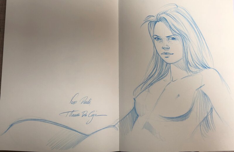 Thomas Du Caju -  Dédicace - Sketch