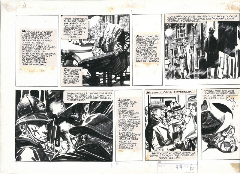 Mort Cinder by Alberto Breccia, Hector Oesterheld - Comic Strip