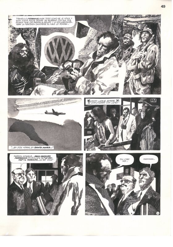 Perramus by Alberto Breccia, Juan Sasturain - Comic Strip