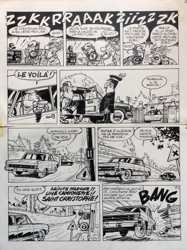 Marc Lebut by Francis - Comic Strip