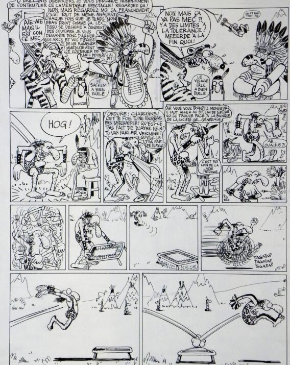 Papy tarsan by Édika - Comic Strip