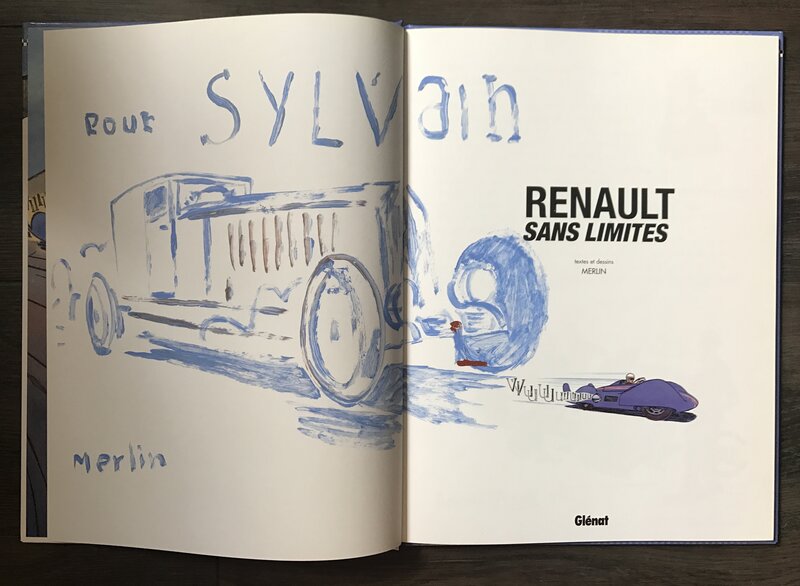Christophe Merlin, Renault sans limites - Dédicace