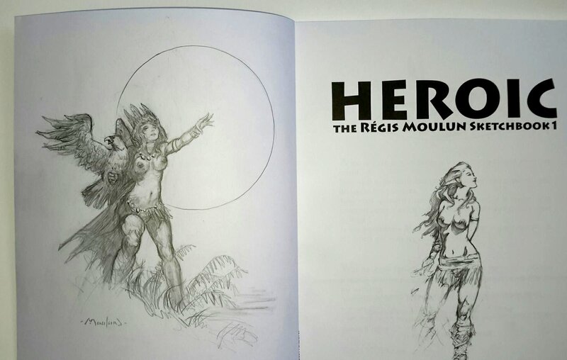Dédicace by Régis Moulun - Sketch