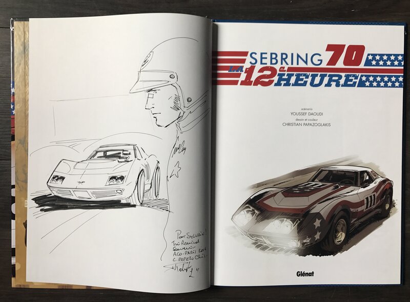 Sebring 70 par Christian Papazoglakis - Dédicace