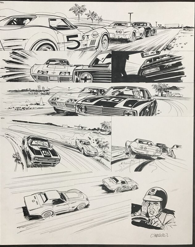 Sebring 70 by Christian Papazoglakis - Comic Strip