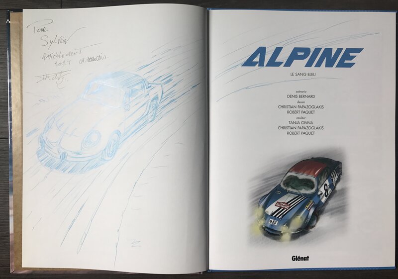 Alpine par Robert Paquet - Dédicace