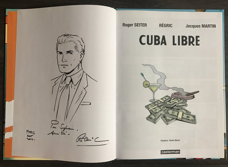 Régric, Lefranc - cuba libre - Sketch