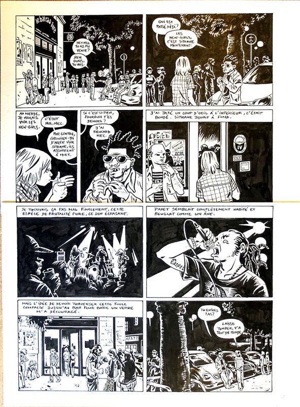 En vente - Stéphane Oiry - Une vie sans Barjot page 4 - Planche originale