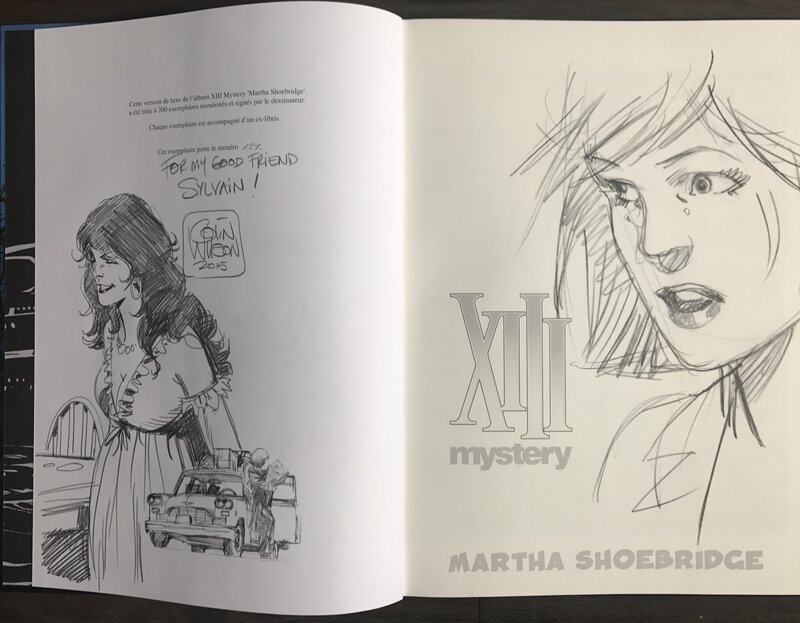 Colin Wilson, 13 mystery - martha shoebridge - Sketch