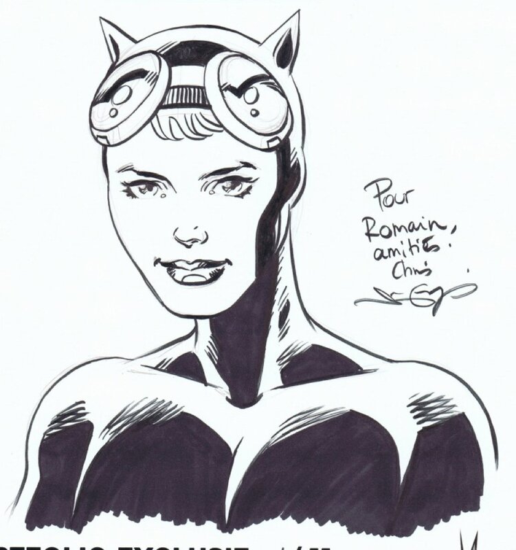 Catwoman par Malgrain - Sketch