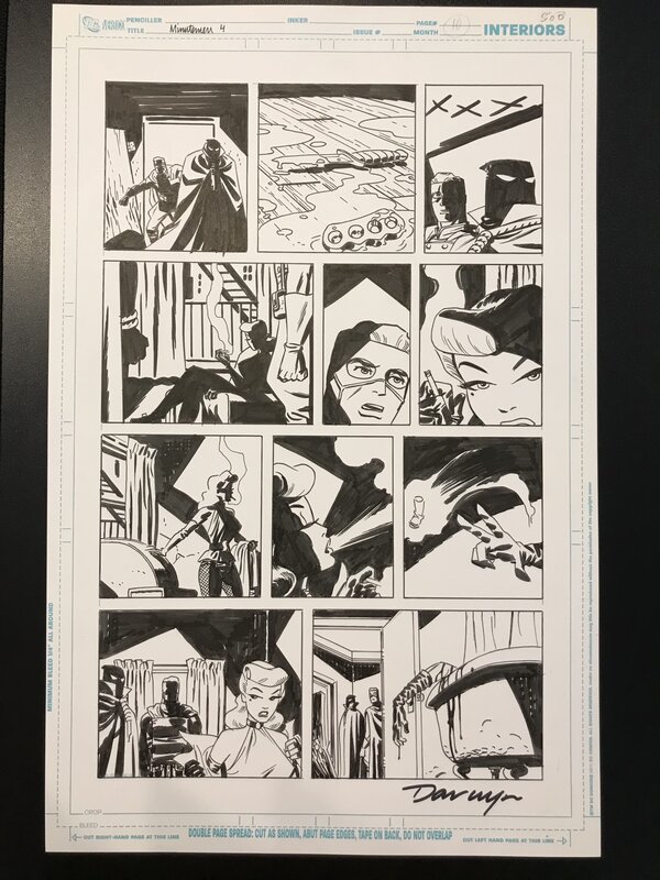 Darwyn Cooke - Before Watchmen: Minuteman #4 Page 10 - Comic Strip