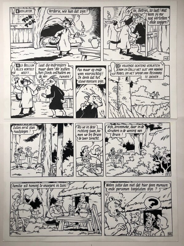For sale - Eduard De Rop, De wonderbaarlijke reizen van Jerom 13 - De vrolijke valstrik - (1985) - Comic Strip