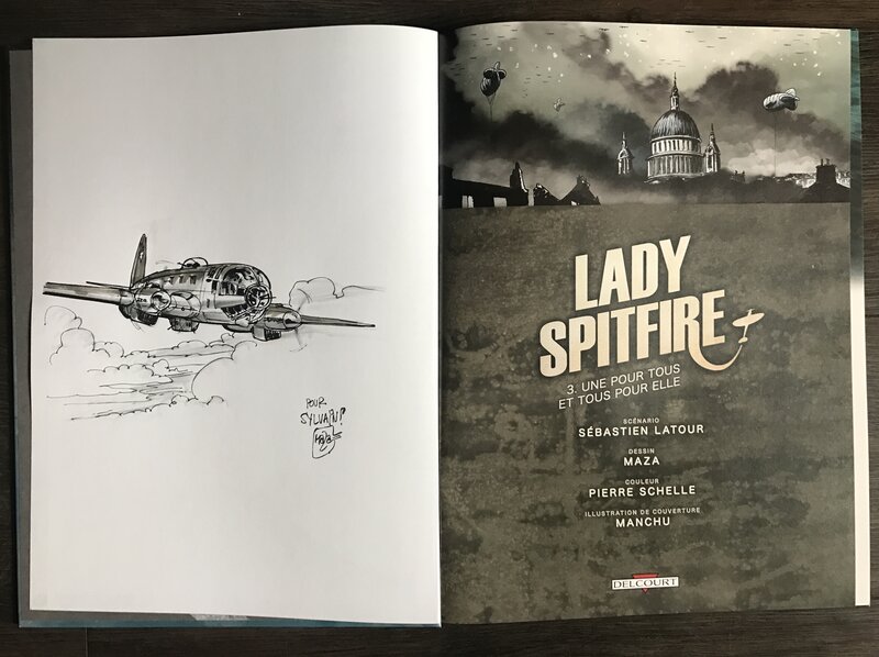 Lady spitfire by Maza - Sketch