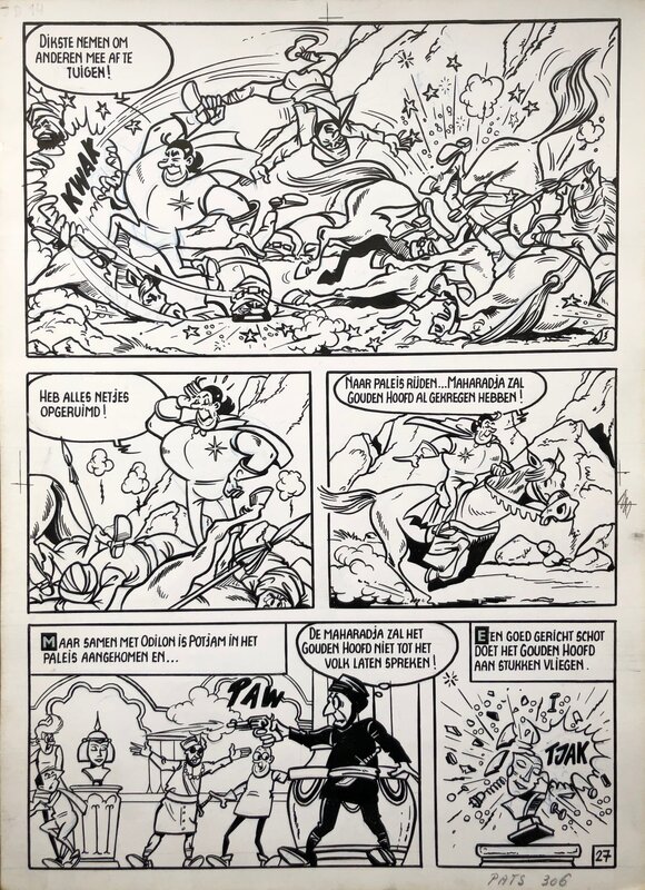 Willy Vandersteen, Merho, Jerom - (eind jaren '60) - Comic Strip