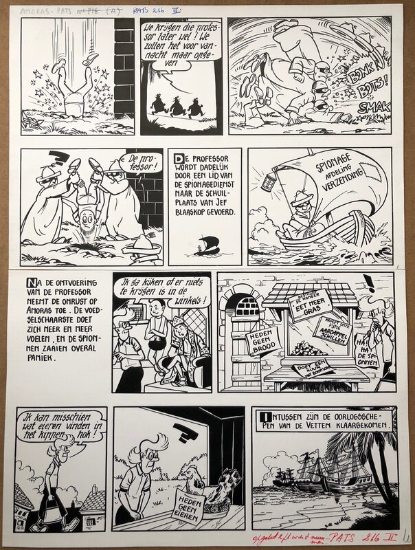 Studio Vandersteen, Suske en Wiske 68 : Het eiland Amoras - (1967) - Comic Strip