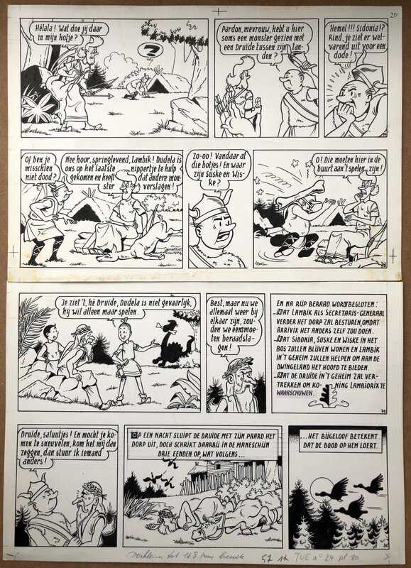 Studio Vandersteen, Suske en Wiske - Lambiorix p.20 - Comic Strip