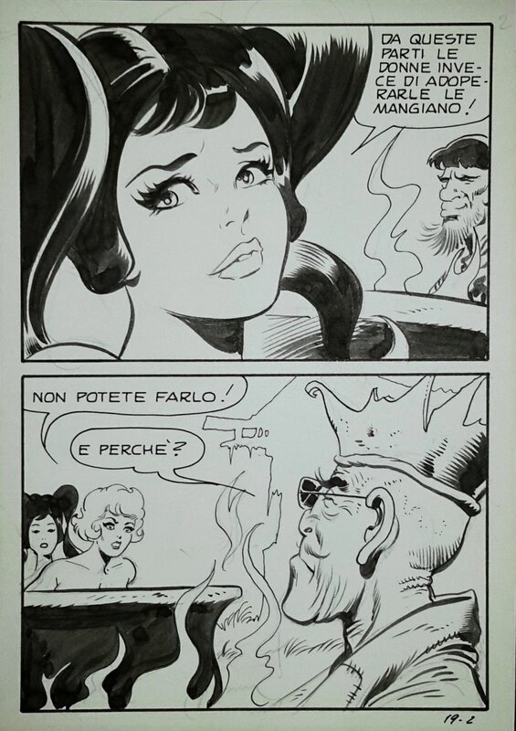 Biancaneve #19 p2 par Leone Frollo - Planche originale