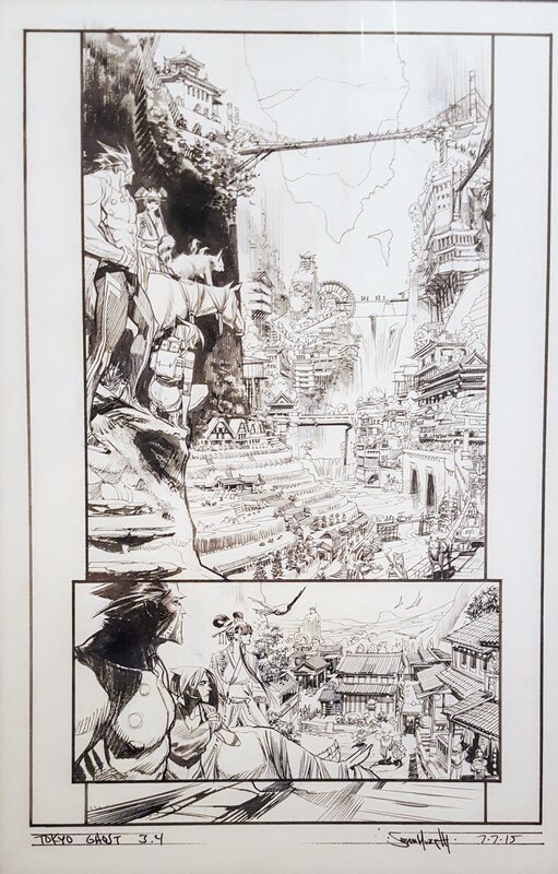 Sean Murphy Tokyo Ghost issue #3 pg 4 - Comic Strip