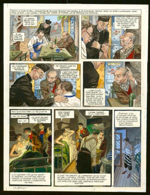 Jean-Pierre Gibrat, Le sursis - tome 2 (page 45) - Comic Strip