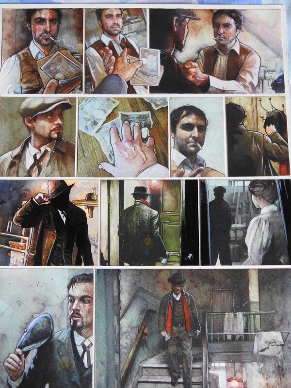 Modigliani by Fabrice Le Hénanff - Comic Strip