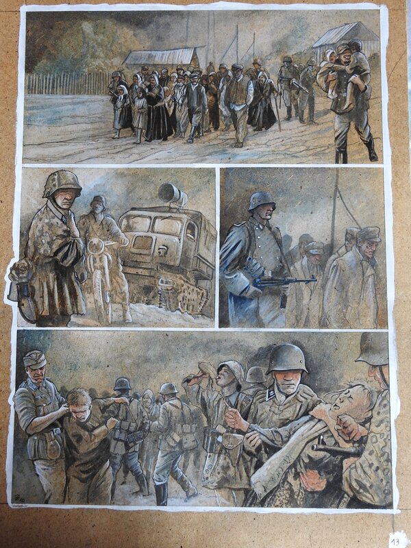 Ostfront Stalingrad par Fabrice Le Hénanff - Planche originale