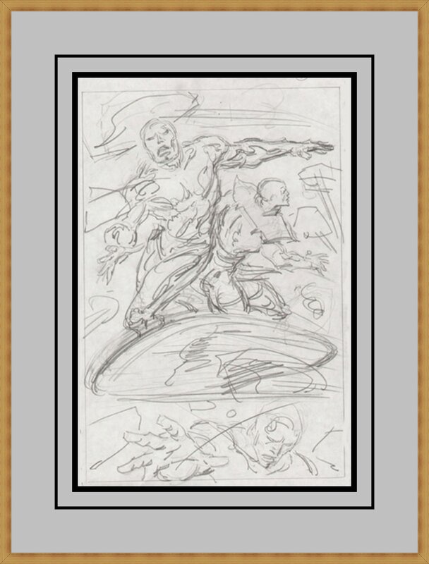SILVER SURFER by John Buscema - Original art