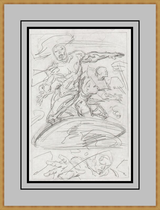 SILVER SURFER par John Buscema - Œuvre originale