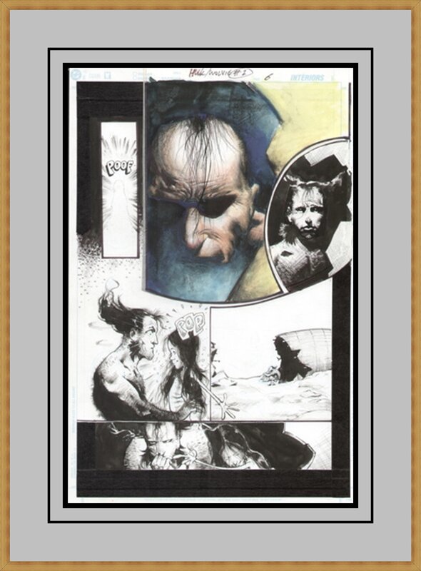 WOLVERINE par Sam Kieth - Planche originale