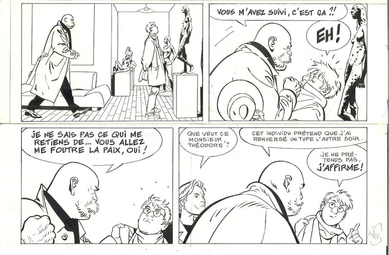 Dodier Demi-planche Déni de fuite page 40 - Comic Strip