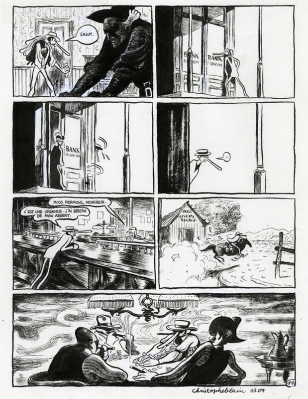 Christophe Blain, Gus tome 2 Beau Bandit - Comic Strip