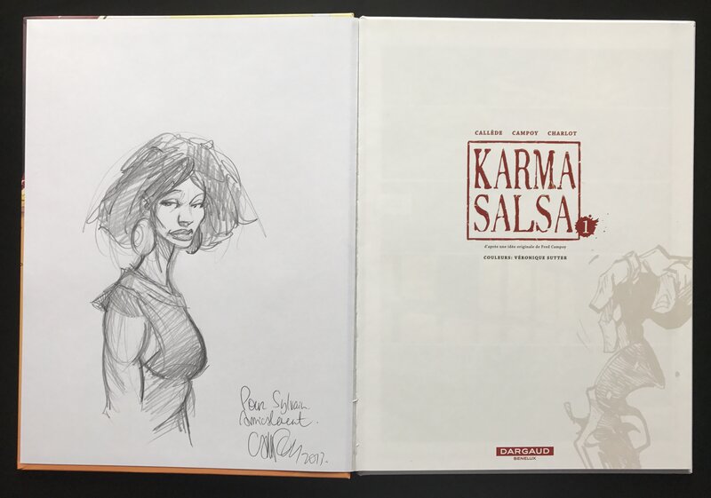 Karma salsa par Frédéric Campoy - Dédicace