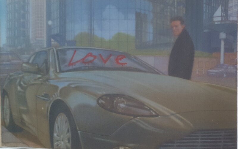 Didier Eberoni, Deux vies. Case et une Aston Martin DB7 - Planche originale