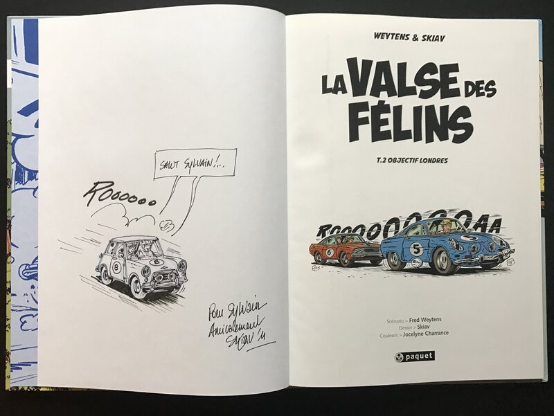 La valse des felins par skiav - Dédicace