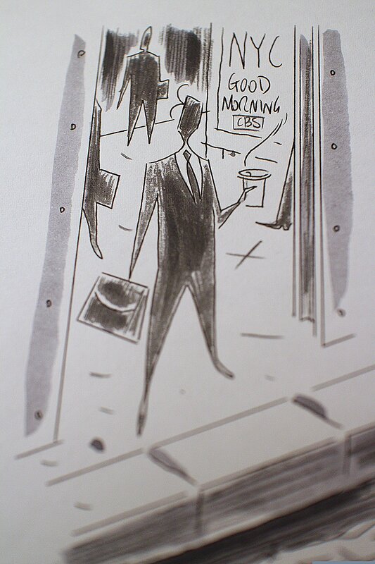 Antonio Lapone, SATURDAY MORNING IN NYC - Comic Strip
