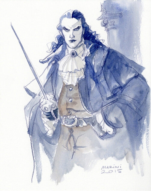 Nelio by Enrico Marini - Original Illustration