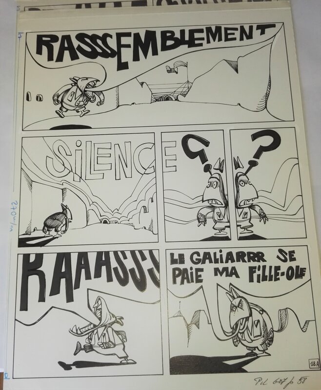 Touïs, Gérald Frydman, Exaste du rassemblement , mon gaillaaaaarrrrr - Comic Strip