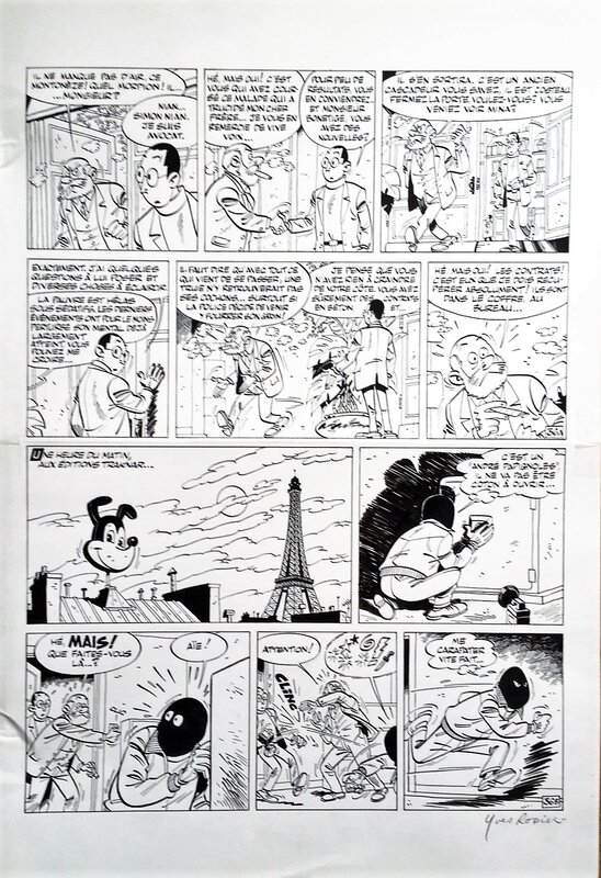 Yves Rodier, Simon Nian tome 1 planche 36 - Comic Strip