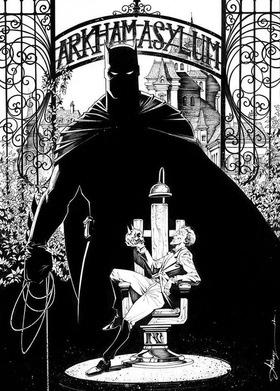 Anthony Jean, Batman pour Monolith board game - Illustration originale