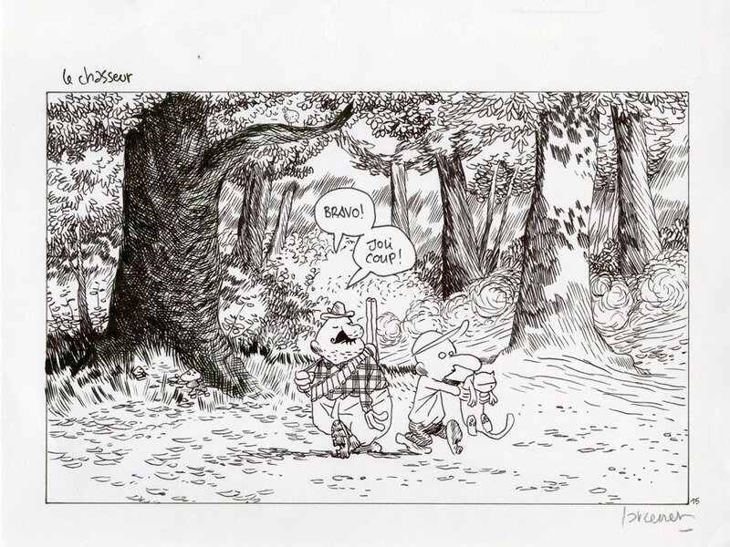 Manu Larcenet, Jean-Yves Ferri, Le retour a la terre - « le chasseur » - Comic Strip