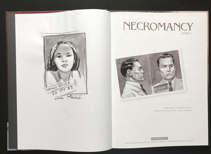 Necromancy par Jack Manini - Dédicace