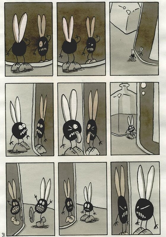 Lewis Trondheim, La mouche - planche 31 - Comic Strip