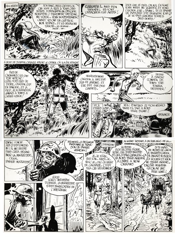 Jean Giraud, Jim Cutlass Tome 1 page 11 - Comic Strip