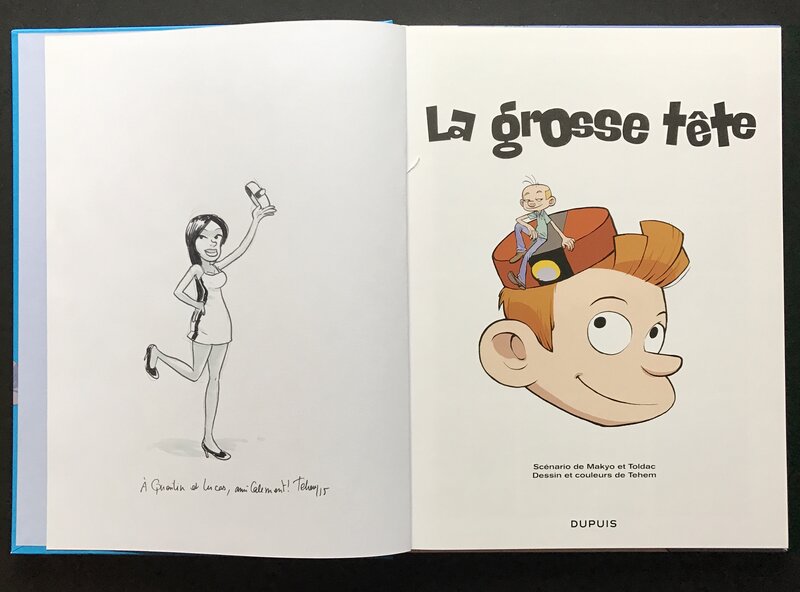 La grosse fete par Téhem - Dédicace