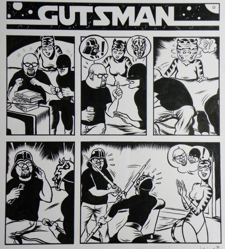 Erik Kriek - Gutsman - Comic Strip