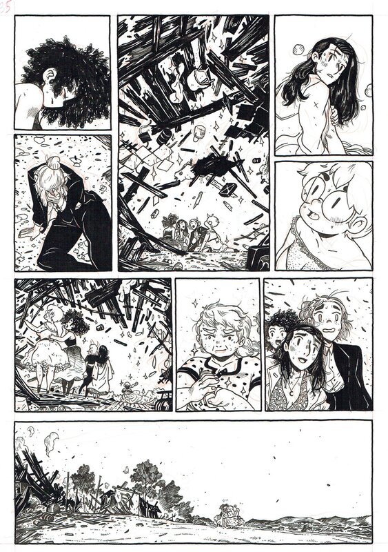 Guillaume Singelin, Midnight Tales: The last dance p33 - Planche originale